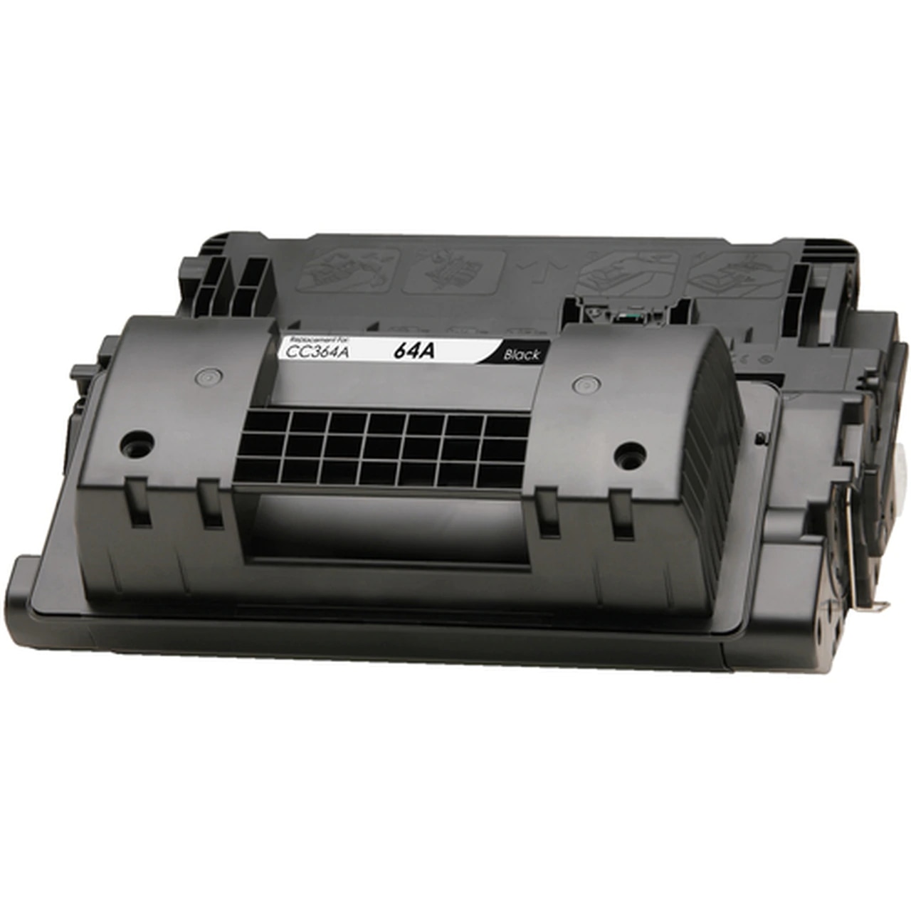 HP 64A Compatible Black Laserjet Toner Cartridge, 10,000 Page Yield