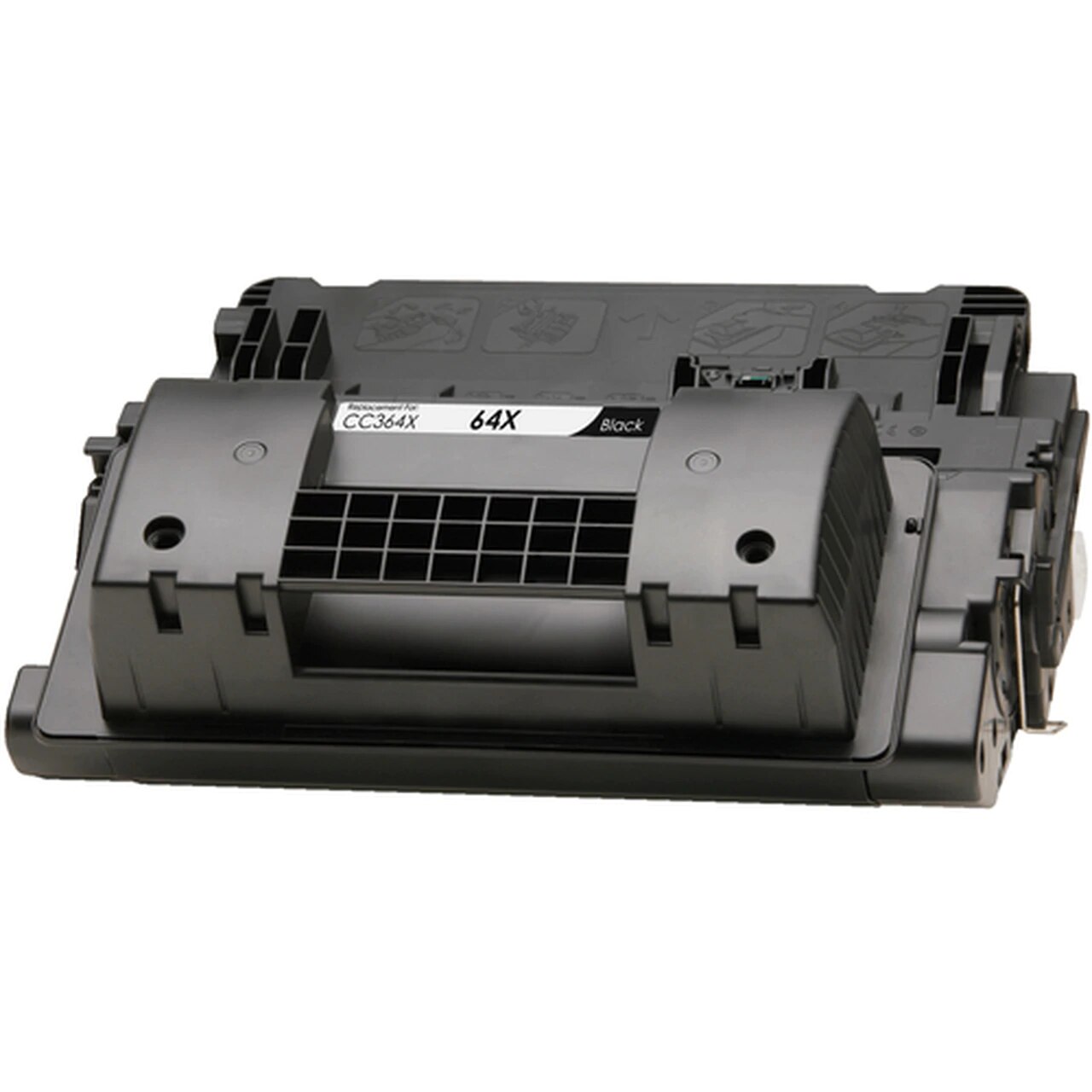 HP 64X Compatible Black Laserjet Toner Cartridge, High Yield, 24,000 Page Yield - TON-CC364X-CPT