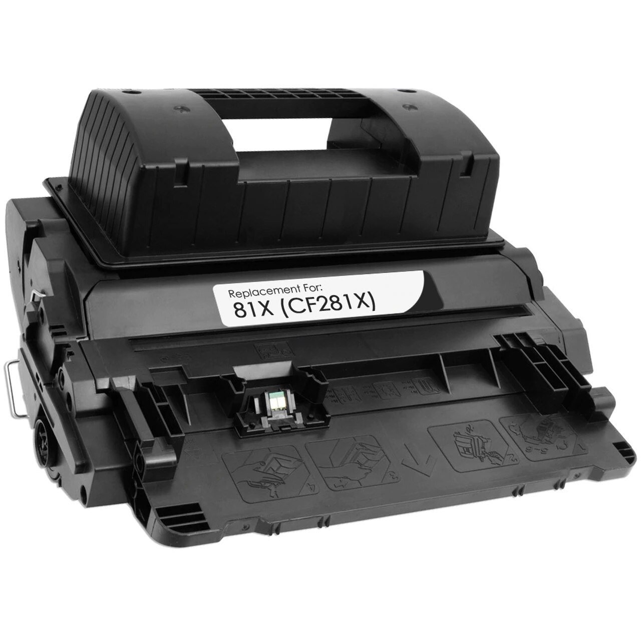 HP 81X Compatible Black Laserjet Toner Cartridge, High Yield, 25,000 Page Yield - TON-CF281X-CPT