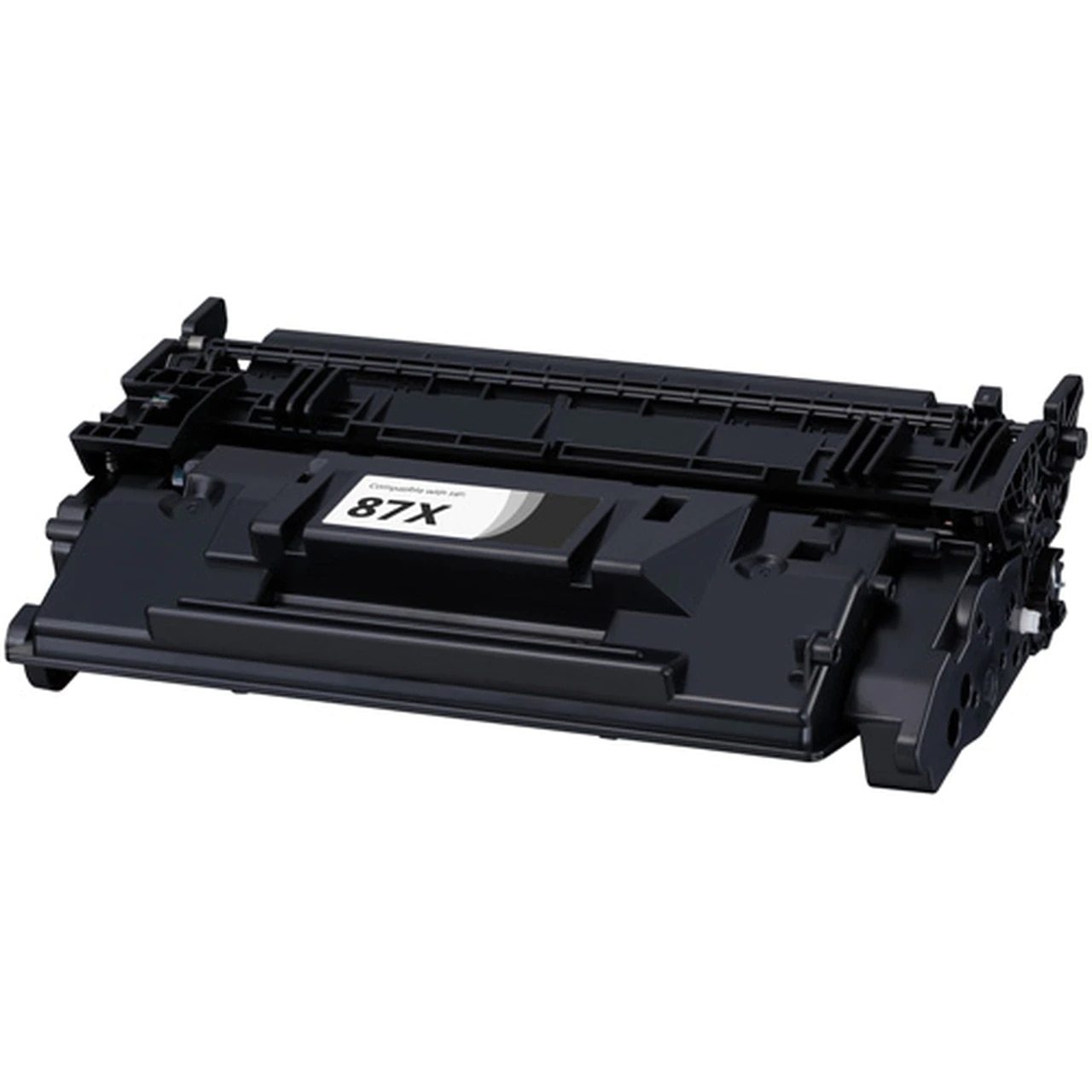 HP 87X Compatible Black Laserjet Toner Cartridge, High Yield, 18,000 Page Yield