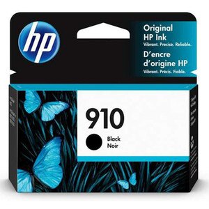 HP 910 Black Ink Cartridge, 315 Page Yield - IJ-3YL61AN-HEW