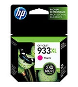 HP 933XL Magenta Officejet Ink Cartridge, 825 Page Yield