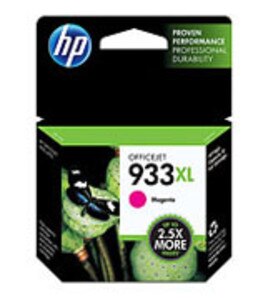 HP 933XL Magenta Officejet Ink Cartridge, 825 Page Yield - IJ-CN055AN