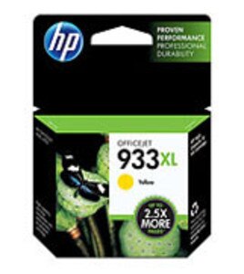 HP 933XL Yellow Officejet Ink Cartridge, 825 Page Yield - IJ-CN056AN