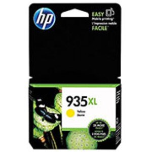 HP 935XL Yellow Ink Cartridge, 825 Page Yield - IJ-C2P26AN