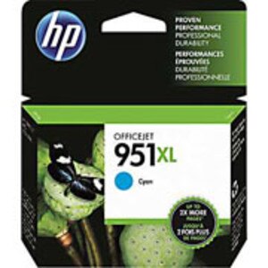 HP 951XL Cyan Ink Cartridge, 1,500 Page Yield - IJ-CN046AN