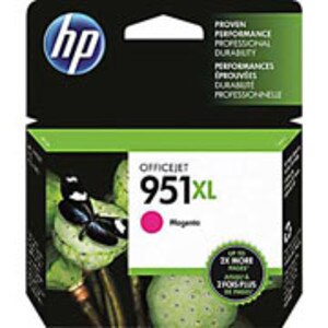 HP 951XL Magenta Ink Cartridge, 1,500 Page Yield - IJ-CN047AN
