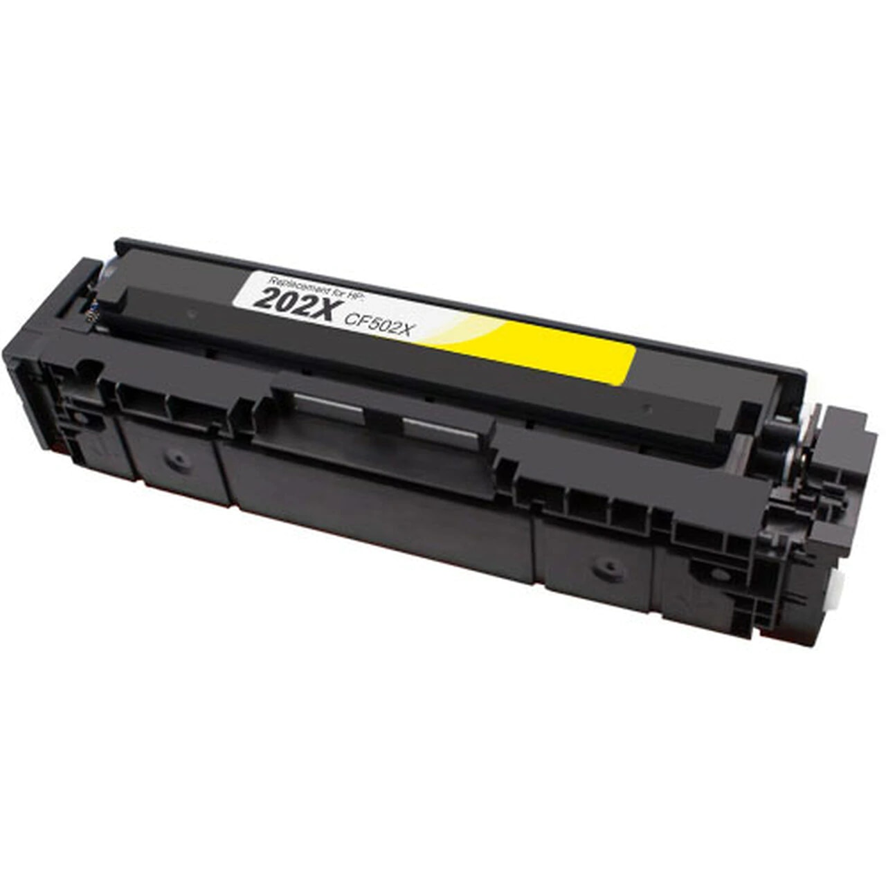 HP 202X Compatible Yellow Toner Cartridge, High Yield, 2,500 Page Yield