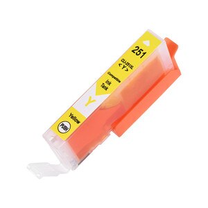 Canon CLI251YXL Compatible Yellow Ink Cartridge, High Yield, 680 Page Yield - IJ-CLI251YXL-CPT