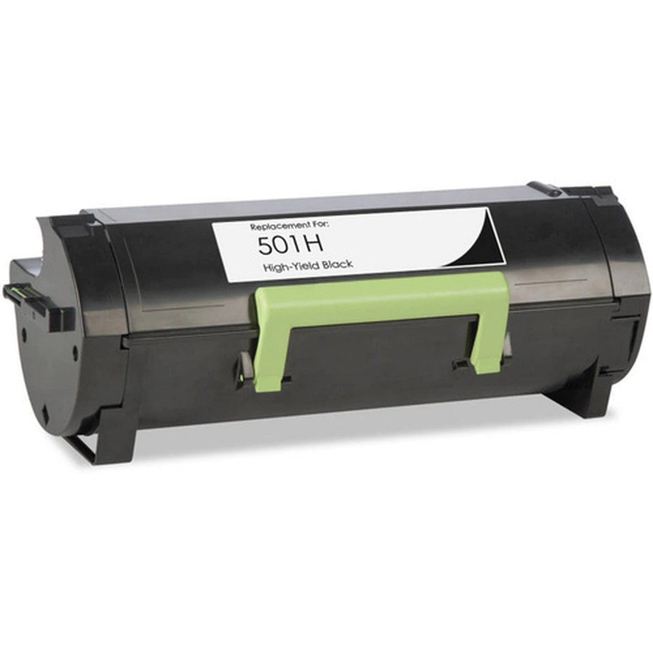 Lexmark 501H Compatible Black Toner Cartridge, High Yield, 5,000 Page Yield