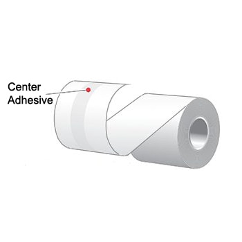 2.25" x 160' MAXStick 2Go, Center Adhesive Liner-Free Thermal Labels (24 Rolls)