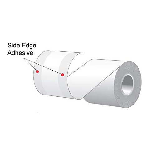 3.125" x 160' MAXStick 2Go, Side Edge Adhesive Liner-Free Thermal Labels (12 Rolls)