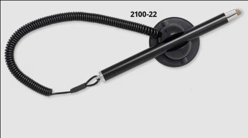Mesh Tipped Capacitive Stylus, 30” Coil Tether and Universal Holder