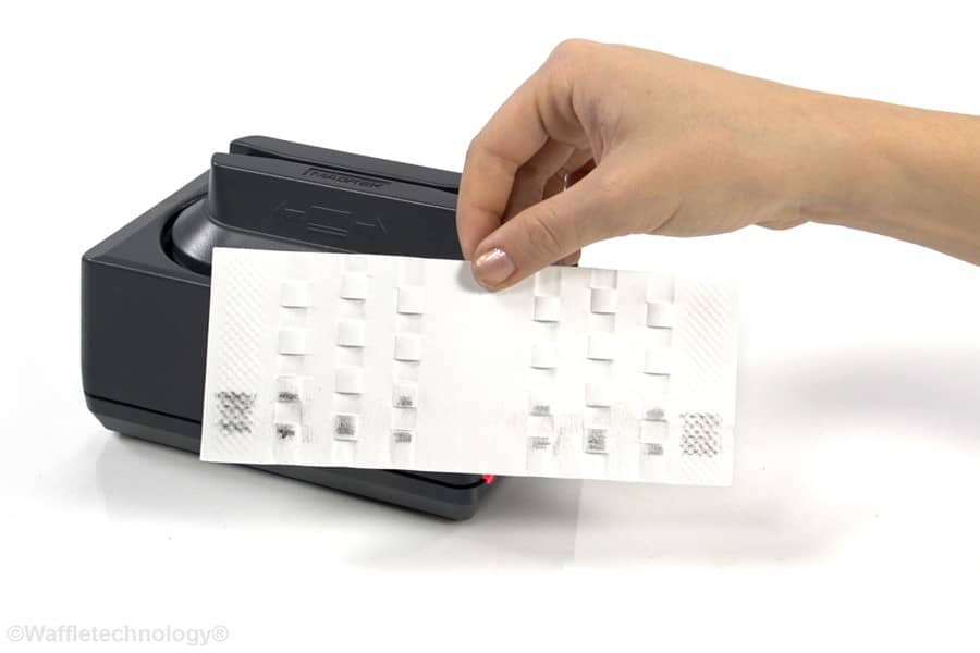 MICR / Check Reader Cleaning Cards with Waffletechnology, KW3-CRB15 (15 Cards)