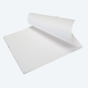 8 1/2" x 11" Premium Fanfold Thermal Sheets with 3-Hole Punch for Brother PocketJet Printers, LB3668W3 (1,000 Sheets) - T812-011-FANF-3HP-TC
