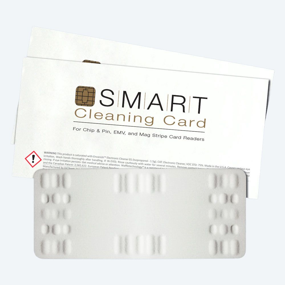 S|M|A|R|T Cleaning Cards with Waffletechnology, KW3-EMVP10 (10 Cards)