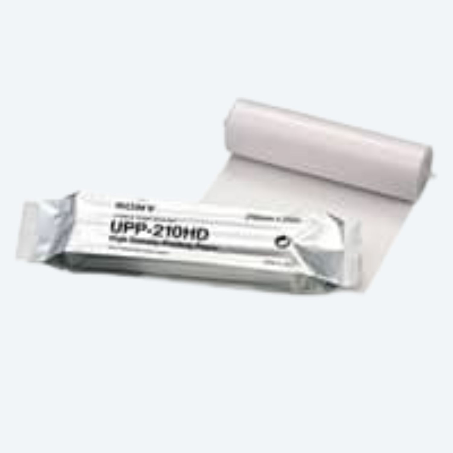 Sony UPP-210HD High-Density Thermal Ultrasound Paper Roll, B&W, 210mm x 25m