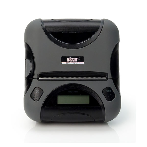Star Micronics SM-T300i Rugged Mobile Thermal Printer, 3" Tear Bar, Gray (Bluetooth/Serial)