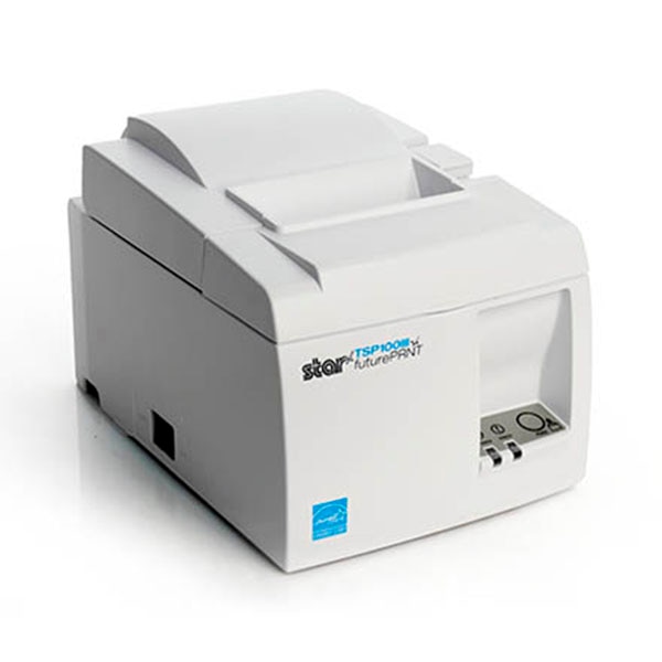 Star Micronics TSP143IIILAN Thermal Printer, Auto-Cutter, White (Ethernet)