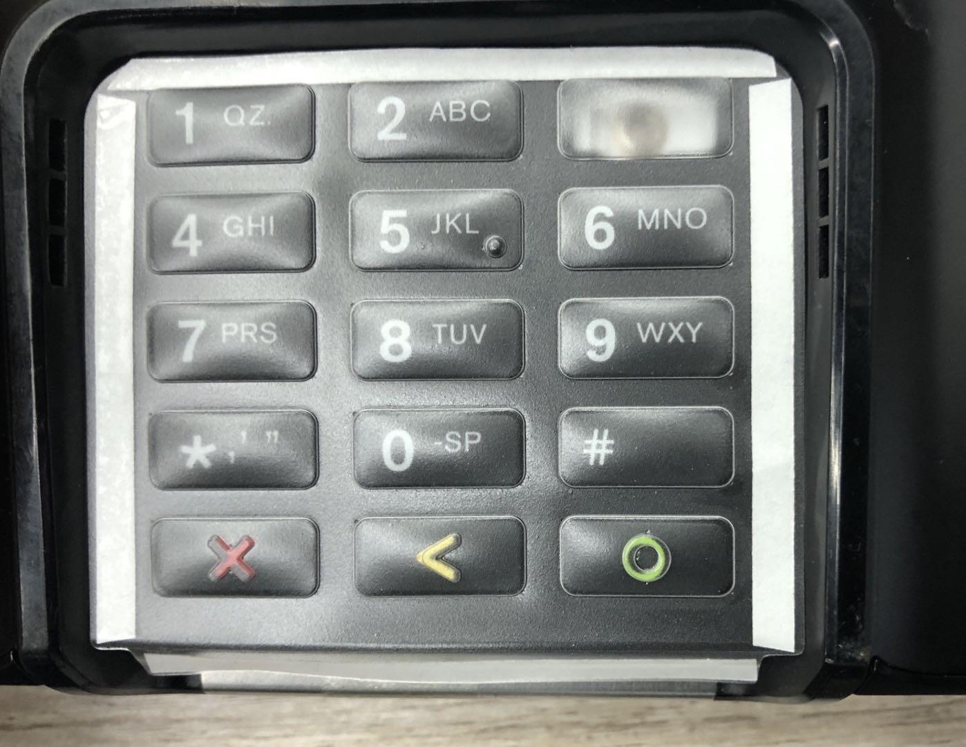 Verifone M400 Keypad Protective Spill Cover