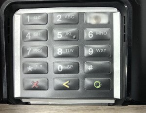Verifone M400 Keypad Protective Spill Cover - AC-M400KEYPAD