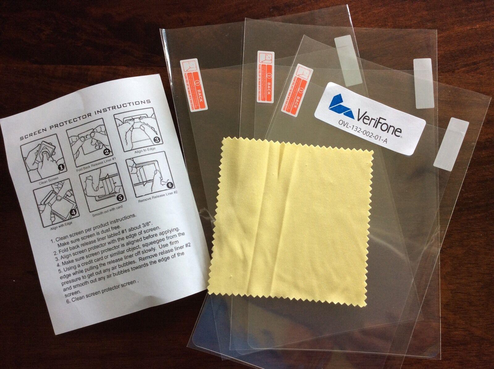 Verifone MX925 Protective Spill / Anti-Glare Screen Cover (Pack of 3)