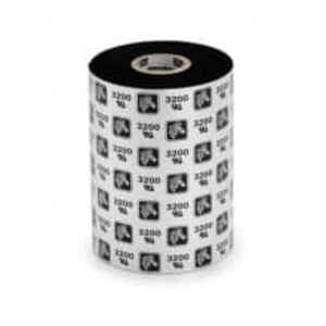 Zebra 2000 Standard Wax Ribbon, 1.57" x 1476', 24 Ribbons, #02000BK04045 - ZEB-02000BK04045