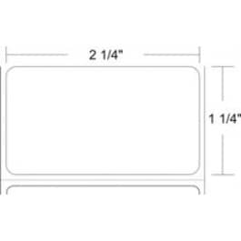 Zebra 2.25" x 1.25" Z-Select 4000T Thermal Transfer Labels, 800272-125 (12 Rolls)