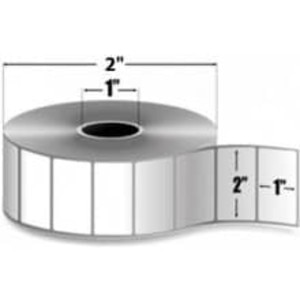 Zebra 2" x 1" PolyPro 4000D Direct Thermal Labels, LD-R7BL5B (36 Rolls) - ZEB-LD-R7BL5B