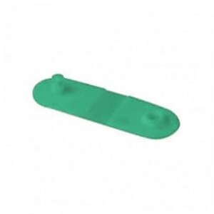 Zebra Z-Band QuickClip Green Wristband Clips (275 Clips) - ZEB-97032-Green