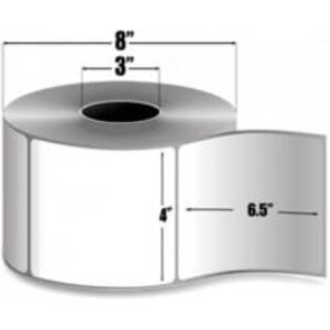 Zebra 4" x 6.5" Z-Perform 1000D Direct Thermal Labels, 10000300 (4 Rolls) - ZEB-10000300