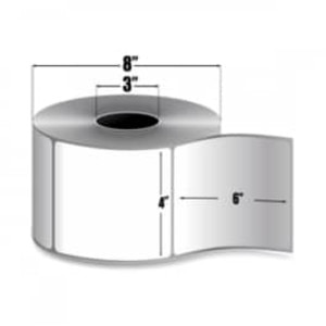 Zebra 4" x 6" Z-Perform 1500T Thermal Transfer Labels, 10018340 (4 Rolls) - ZEB-10018340