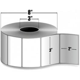 Zebra 3" x 2" Z-Perform 2000D Direct Thermal Labels, 10000295 (6 Rolls)