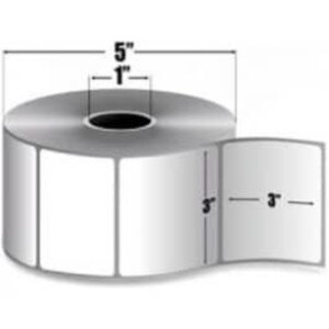 Zebra 3" x 3" Z-Perform 2000D Direct Thermal Labels, 10010030 (6 Rolls) - ZEB-10010030
