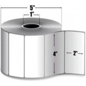 Zebra 4" x 2" Z-Perform 2000D Direct Thermal Labels, 10010031 (6 Rolls) - ZEB-10010031