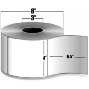 Zebra 4" x 6.5" Z-Perform 2000D Direct Thermal Labels, 10000289 (4 Rolls) - ZEB-10000289