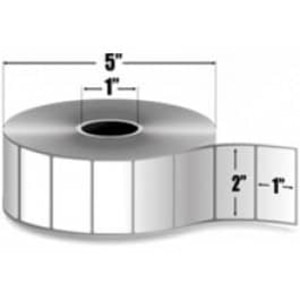 Zebra 2" x 1" Z-Perform 2000T Thermal Transfer Labels, 10005850 (6 Rolls) - ZEB-10005850