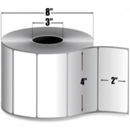 Zebra 4" x 2" Z-Perform 2000T Thermal Transfer Labels, 10000285 (4 Rolls)