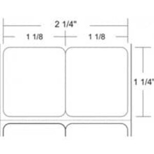 Zebra 2.25" x 1.25" Z-Select 4000D Direct Thermal Labels, 10010051 (6 Rolls) - ZEB-10010051