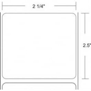 Zebra 2.25" x 2.5" Z-Select 4000D Direct Thermal Labels, 72277 (8 Rolls) - ZEB-72277