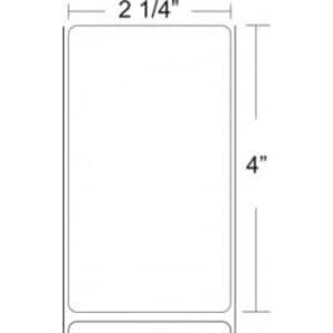 Zebra 2.25" x 4" Z-Select 4000D Direct Thermal Labels, 72278 (8 Rolls) - ZEB-72278