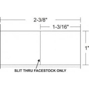 Zebra 2.375" x 1" Z-Select 4000D Direct Thermal Labels, 10010050 (6 Rolls) - ZEB-10010050