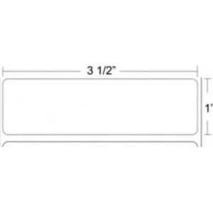 Zebra 3.5" x 1" Z-Select 4000D Direct Thermal Labels, 75856 (6 Rolls) - ZEB-75856