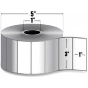 Zebra 3" x 1" Z-Select 4000D Direct Thermal Labels, 10010043 (6 Rolls) - ZEB-10010043