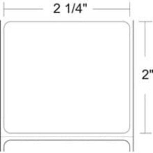 Zebra 2.25" x 2" Z-Select 4000T Thermal Transfer Labels, 10009525 (6 Rolls) - ZEB-10009525