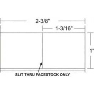Zebra 2.38" x 1" Z-Select 4000T Thermal Transfer Labels, 10005848 (6 Rolls) - ZEB-10005848