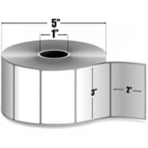 Zebra 3" x 2" Z-Select 4000T Thermal Transfer Labels, 10009529 (6 Rolls) - ZEB-10009529