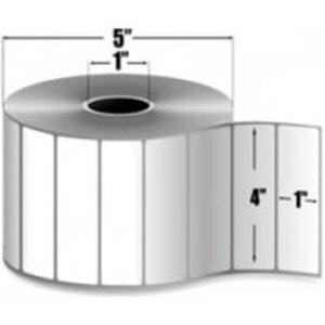 Zebra 4" x 1" Z-Select 4000T Thermal Transfer Labels, 83340 (4 Rolls) - ZEB-83340