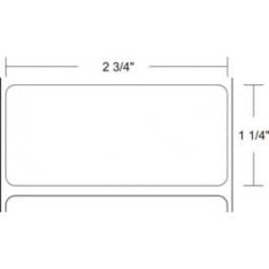 Zebra 2.75" x 1.25" Z-Ultimate 3000T Thermal Transfer Labels, 10011701 (4 Rolls) - ZEB-10011701
