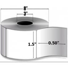 Zebra 1.5" x 0.50" Z-Ultimate 4000T Thermal Transfer Labels, 10011706 (4 Rolls)